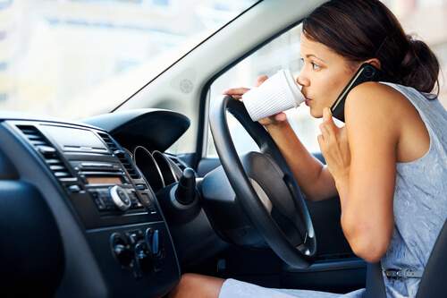 4 Dangerous Distractions That Cause California Car Accidents